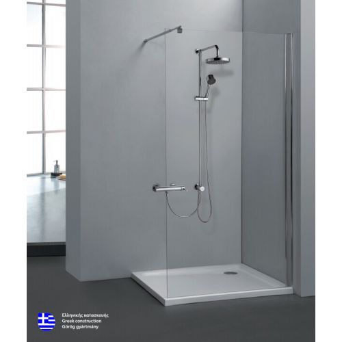 ΣΤΑΘΕΡΟ ΠΑΝΕΛ ΔΙΑΧΩΡΙΣΤΙΚΟ ΝΤΟΥΣ Karag FREE 1 100 x h 185 cm 6mm